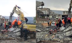 Kahramanmaraş'ta 5 katlı otoparkın yıkımı sırasında çökme meydana geldi