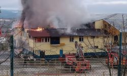 Kastamonu'da tekstil fabrikasında yangın