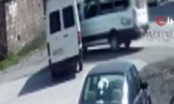 Kayseri'de 2 servis kafa kafaya çapıştı! O anlar kamerada