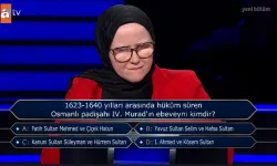 Kim Milyoner Olmak İster: IV. Murad'ın ebeveyni kimdir? İşte merak edilen o sorunun cevabı!