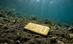 Yüzerken hazine buldu: Gölün dibinden külçe altın çıktı