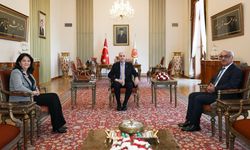 TBMM Başkanı Kurtulmuş, DEM Partili Buldan ve Sancar'ı kabul etti