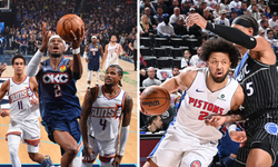 NBA'de Thunder hız kesmiyor! Pistons seriyi eşitledi