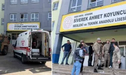 Siverek’te liseye silahlı saldırı: 16 şüpheli gözaltında