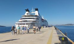 Bodrum'a "Star Legend" kruvaziyeri ile 274 turist geldi
