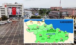 Türkiye'nin en çok yağış alan üçüncü ili Samsun
