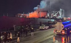 Ankara'da ilaç fabrikasında yangın: 35 kişi tahliye edildi