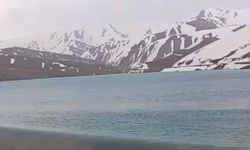 Yüksekova'nın mavi gerdanlığı Dilimli Barajı tam kapasiteye ulaştı