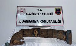 Gaziantep’te Piton derili gizemli kitap ele geçirildi