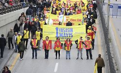 Bu görüntüler başkentten!  1 Mayıs böyle kutlandı
