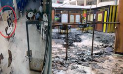 2 çocuk Fenerbahçeliler Derneği'nde yangın çıkardı