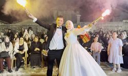 Kütahya'da çifte kutlama: Hem düğün hem şampiyonluk