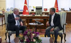 İYİ Parti Genel Başkanı Dervişoğlu, Özgür Özel'i ziyaret etti
