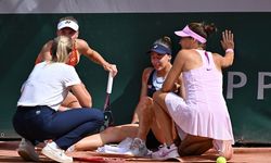 Roland Garros'ta talihsiz sakatlık: Zeynep Sönmez maçı tamamlayamadı