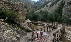 Su seviyesi yükseldi: Meşhur kanyon ziyarete kapatıldı