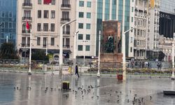 1 Mayıs’ta Taksim’e sessizlik çöktü: İn cin top oynadı