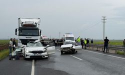 Siverek’te zincirleme trafik kazası: 2 ölü, 2 yaralı