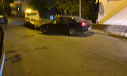 Zonguldak'ta trafik kazası kamerada