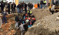 Kanalizasyon çalışması sırasında toprak altında kalmıştı: İşçi kurtarıldı