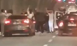 Tünelde yolu kapatan düğün konvoyuna rekor ceza