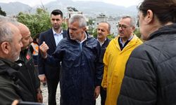 Hatay'da yağıştan etkilenen bölgelerde inceleme yapıldı