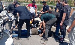 Şanlıurfa'da korkunç kaza! Otomobil takla attı