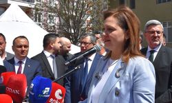 AK Parti'ye geçen Afyonkarahisar Belediye Başkanı Burcu Köksal'a Afyonkarahisar'da