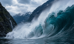 Alaska'da tarihin en büyük ikinci tsunamisi: 500 metrelik dev dalgalar
