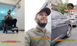 Bir hevesle cuma namazına gitmek isteyen engelli adam kapanan rampalar yüzünden camiye ulaşamadı
