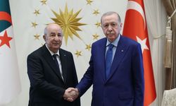 Cumhurbaşkanı Erdoğan, Cezayir Cumhurbaşkanı Tebbun'u karşıladı!