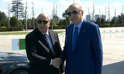 Cumhurbaşkanı Erdoğan, Cezayir Cumhurbaşkanı Tebbun'u karşıladı!