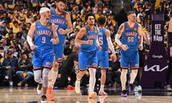 Yarı final serisinde Lakers'ı 4-0 ile geçen Thunder finale yükseldi