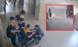 İnegöl'de kalpleri ısıtan hareket! Engelli öğrenciyi sırtında taşıdı