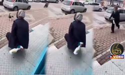 Kendinin gözüne yağ sökücü sıkan ucuzluk marketi çalışanı gözaltına alındı