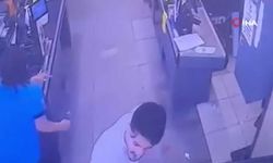 Satış görevlisi ile ürün değiştirmek isteyen kadının kocası arasında kavga: O anlar kamerada