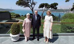 Cumhurbaşkanı Recep Tayyip Erdoğan, Belçika Kraliçesi Mathilde'yi kabul etti