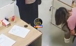 Hastane kantininde boğazına şeker kaçan Mina’yı hemşire kurtardı! | VİDEO
