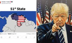 Trump'tan olay yaratan görsel: Venezuela'yı 51. eyalet ilan etti