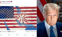 Trump'tan İran'ı hedef alan harita paylaşımı: Yeni bir saldırı mı başlıyor?