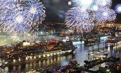 Hamburg Limanı'nın 837. yaşını yüzlerce gemi kutladı