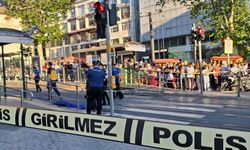 Laleli'de tramvay faciası