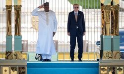 Cumhurbaşkanı Recep Tayyip Erdoğan, Nijer Cumhurbaşkanı Tchiani'yi karşıladı