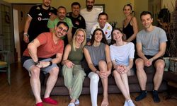 Milli voleybolcu Karmen Aksoy'a moral ziyareti