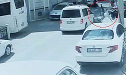 Tekirdağ'da yürekleri ağza getiren kaza kamerada
