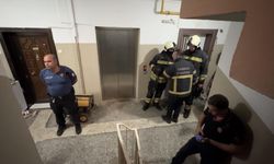 Samsun'da bir genç yangın çıkarıp kendisini eve kilitledi