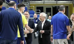 Aziz Yıldırım'dan Fenerbahçe Beko'ya ziyaret