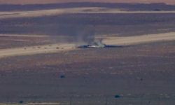 ABD'ye ait ağır bombardıman uçağı düştü