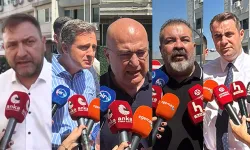 Emniyet önünde iki ayrı ''CHP''