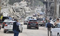Evlerine dönen Lübnanlılar, yıkılmış binalarla karşılaştı