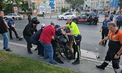Fatih!te panik anları! Trafik durdu